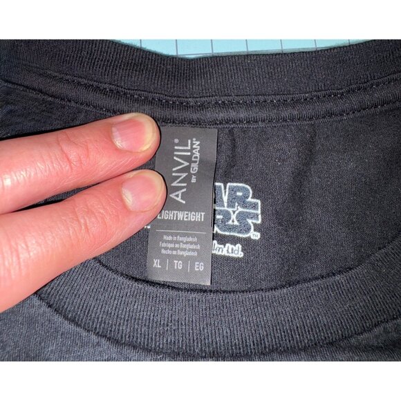 Star Wars Yoda Best Uncle T-Shirt XL Black Funny Gift Tee by Anvil - Picture 9 of 13